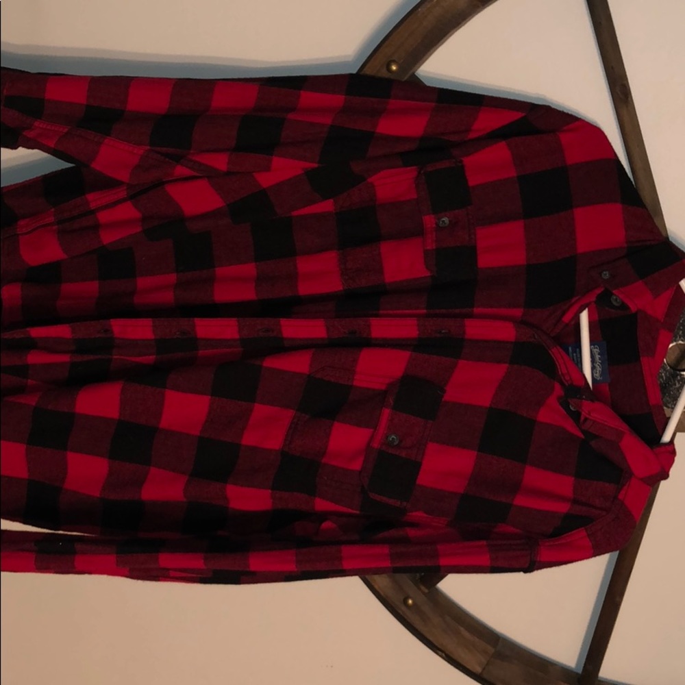 Men’s red flannel